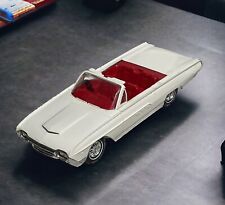 Vintage 1963 Ford Thunderbird T-bird Convertible Dealer Promo Model Car White