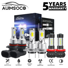 For Subaru Legacy 2010-2014 6pcs Led Headlight Hilo Fog Light Combo Bulbs