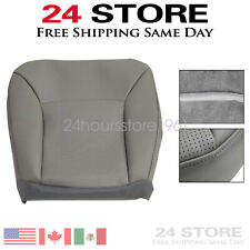 2000-2008 Fits Ford E150 E250 E350 Van Driver Bottom Perforated Seat Cover Gray