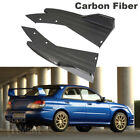 For Subaru Impreza Wrx Sti Rear Spat Bumper Lip Diffuser Splitter Canard Spoiler