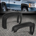 4pcs For 07-14 Chevy Silverado Regext Cab Factory Style Wheel Fender Flares