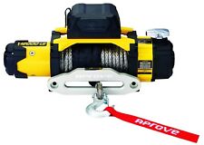 Aprove 12000 Lb Dual Speed Winch Wsynthetic Rope And 2-in-1 Wireless Remote