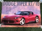 Vintage Dodge Viper Rt10 24x36 Poster 1992 John Lamm New Nos Rare