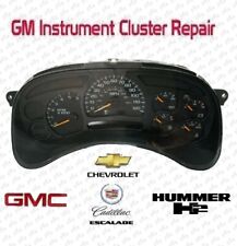 Cadillac Escalade Instrument Cluster Repair Service Speedometer Cady 03-2006