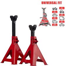 2pcs 6t Heavy Duty Jack Stands With Dual Locking For Car Truck Tire Change Lift