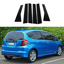 Window Door Trim Pillar Posts Cover Decal Fits Honda Fit For Hatchback 2008-2013