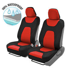 2 Pc Waterproof Neoprene Seat Cover Set -armrest Controls Compatible Safety Feat
