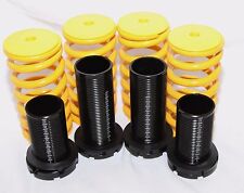 Yellow Coilover Lowering Springs Kits Fit 88-00 Honda Civic 94-01 Acura Integra