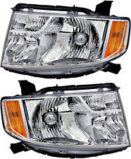 For 2009-2011 Honda Element Headlight Halogen Set Driver And Passenger Side