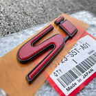 New Logo Red Si Emblem Fits Honda Civic Si 2dr 4dr Trunk Rear Badge Sticker