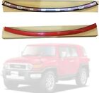 Toyota Fj Cruiser 2007-14 Oem Upper Outer Moulding Trim Front Top Windshield Red