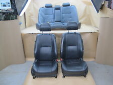 02-03 Lexus Jce10l Is300 Sedan Front Rear Leather Black Seat Set Heated Oem