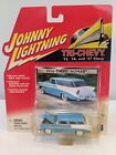 Johnny Lightning Tri-chevy 1956 Chevy Nomad Blue