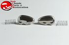 Ford Lincoln Mercury Door Lock Cylinder Flip Cover Stainless Steel Bezels Spring