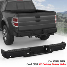 Rear Bumper Assembly For 2009-2014 Ford F150 F-150 W Parkingsensorholes