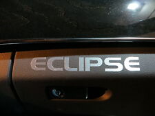 2pcs Dashboard Badge Sticker Decal Mitsubishi Eclipse