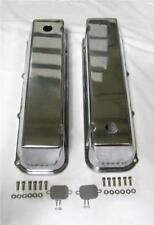 Big Block Ford Tall Polished Aluminum Valve Covers 429 460 Bbf With Hole Bbf
