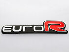 Euro R Emblem Logo Badge Sicker Decal For Honda Accord Civic Acura Rsx
