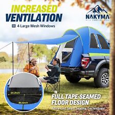 Kitvance 2-3 Person Pickup Tent Waterproof 5.5ft-6ft Double Layer Truck Bed Tent