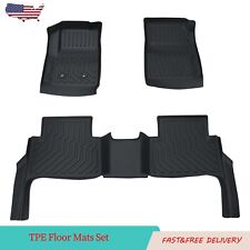 Floor Mats Liners For 2015-22 Gmc Canyonchevrolet Colorado Crew Cab All Weather