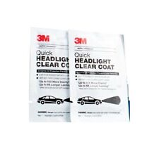 3m Quick Headlight Clear Coat Wipes 2x Pack