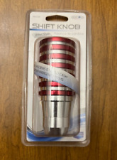 Custom Accessories Inc. Retro Classic Bullet Style Shift Knob Chrome Red - New
