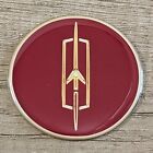 Burgundy And Gold Oldsmobile Cutlass Wheel Chips Set Of 4 Size 2.25in