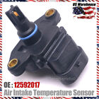 Air Intake Temperature Sensor For 4 Cylinder 2.0 Liter Turbo Boost 12592017