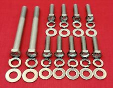 Pontiac Water Pump Bolts Kit 326 350 389 400 421 428 455 Stainless Steel Hex Set