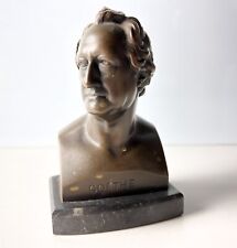 Christian Daniel Rauch Patinated Bronze Bust Of Johann Wolfgang Von Goethe