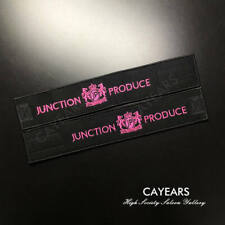 2pcs Pink Junction Produce Jdm Luxury Jp Straps Vip Car Window Curtains Tassel