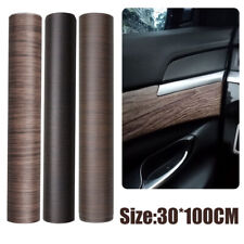 Car Wrap Sticker Wood Grain Textured Vinyl Decal Auto Interior Styling Diy Decor