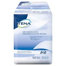 Tena Proskin Dry Adult Wipe Or Washcloth 10-14 X 13 Inch 74499 1 Pack 50 Wipes