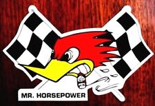 4 Clay Smith Mr Horsepower Tiny Race Flag Decals Muscle Car Rc