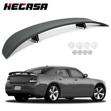 Hecasa For Dodge Charger Rt 2006-2010 Factory Style 2 Post Rear Deck Spoiler Abs