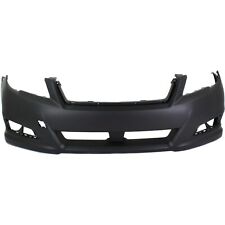 Front Bumper Cover Fascia For 2010-2012 Subaru Legacy With Fog Lamp Holes Primed
