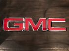 Gmc Oem Front Grille Emblems Red Black Chrome Sierra Yukon Savanna 22881265