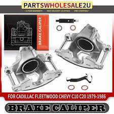 2x Brake Calipers Frontleft Right For Chevrolet Gmc C1500 C2500 C20 Cadillac