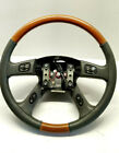 Oem 2003-06 Chevrolet Tahoe Suburban Yukon Escalade Steering Wheel Leather Wood