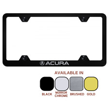 Acura Laser Etched Logo Wide Body License Plate Frame Official Licensed