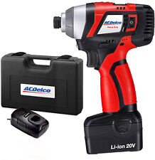 Acdelco A20 20v 14 Brushless Cordless Impact Driver 148 Ft-lbs Ari20155-m
