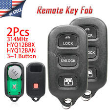 2 For Toyota 4runner 1999 - 2006 2007 2008 2009 Keyless Remote Key Fob Hyq12bbx