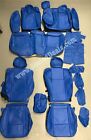 2015 - 2022 Dodge Charger Rt Rt Custom Cobalt Blue Leather Seat Covers