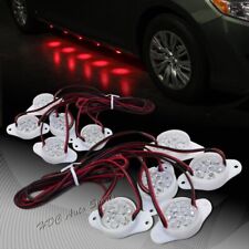 Stp Style Red 90-led Underglow Under Car Puddle Lighting Lamp Universal