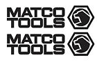 Matco Tools 2 Tall Buy 1 Get 2 Vinyl Decal Car Window Laptop