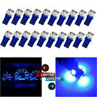 20x Blue T10 194 168 2825 Led Bulbs For Car Instrument Gauge Cluster Dash Light