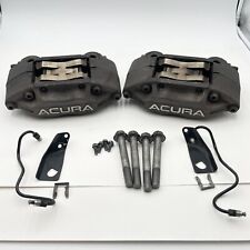 2005-2012 Acura Rl Advics Front Left Right 4 Piston Brake Calipers Set Pair Oem