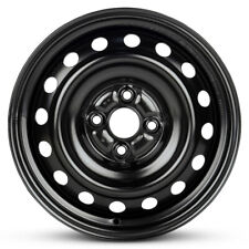 New Wheel For 2006-2012 Toyota Yaris 15 Inch Black Steel Rim