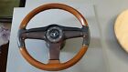 Bbs Wood Steering Wheel 360mm Mercedes W123 W201 No Amg Lorinser Brabus