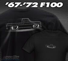 T-shirt 67-72 Ford F100 Bumpside Truck 1967 1968 1969 1970 1971 1972 F-100